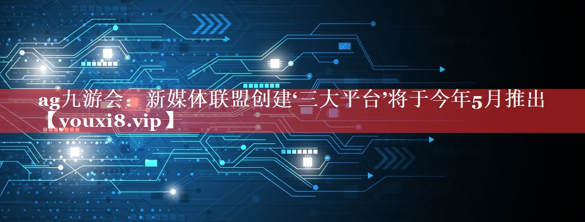 新媒体联盟创建‘三大平台’将于今年5月推出